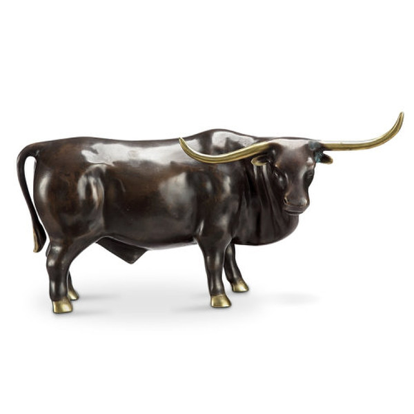 El Toro Grande Bull Sculpture Brass Stock Market High End Gift